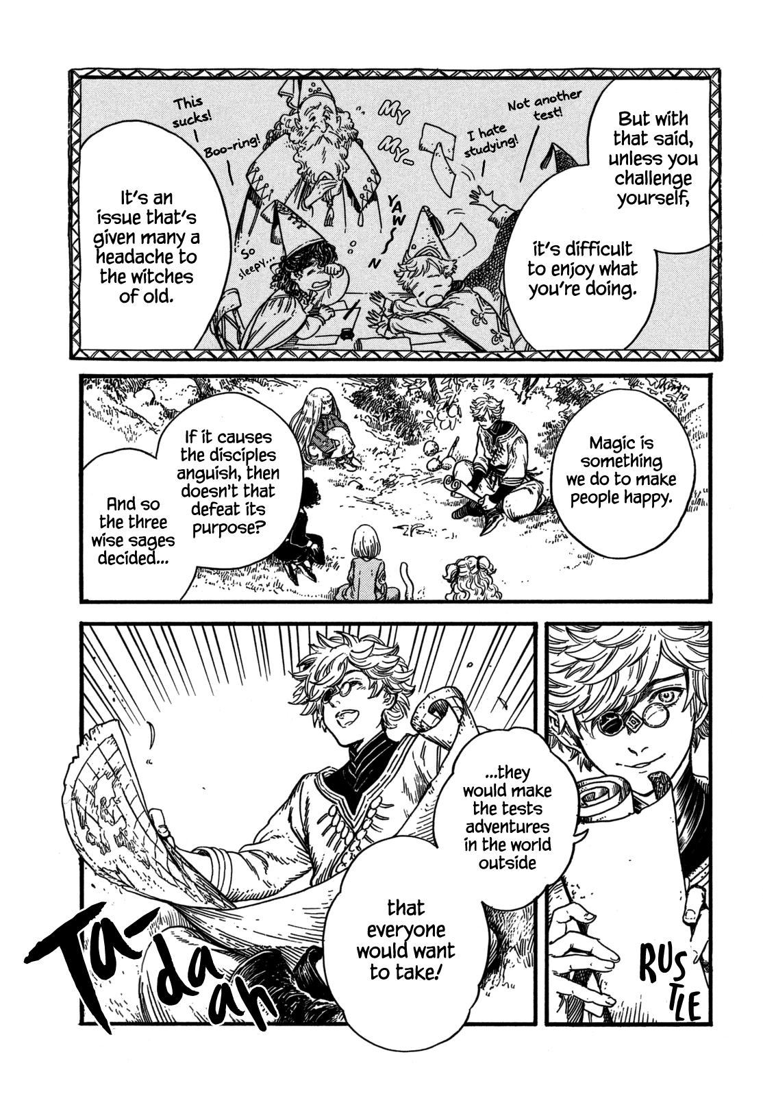 Tongari Booshi no Atorie chapter 14 page 8