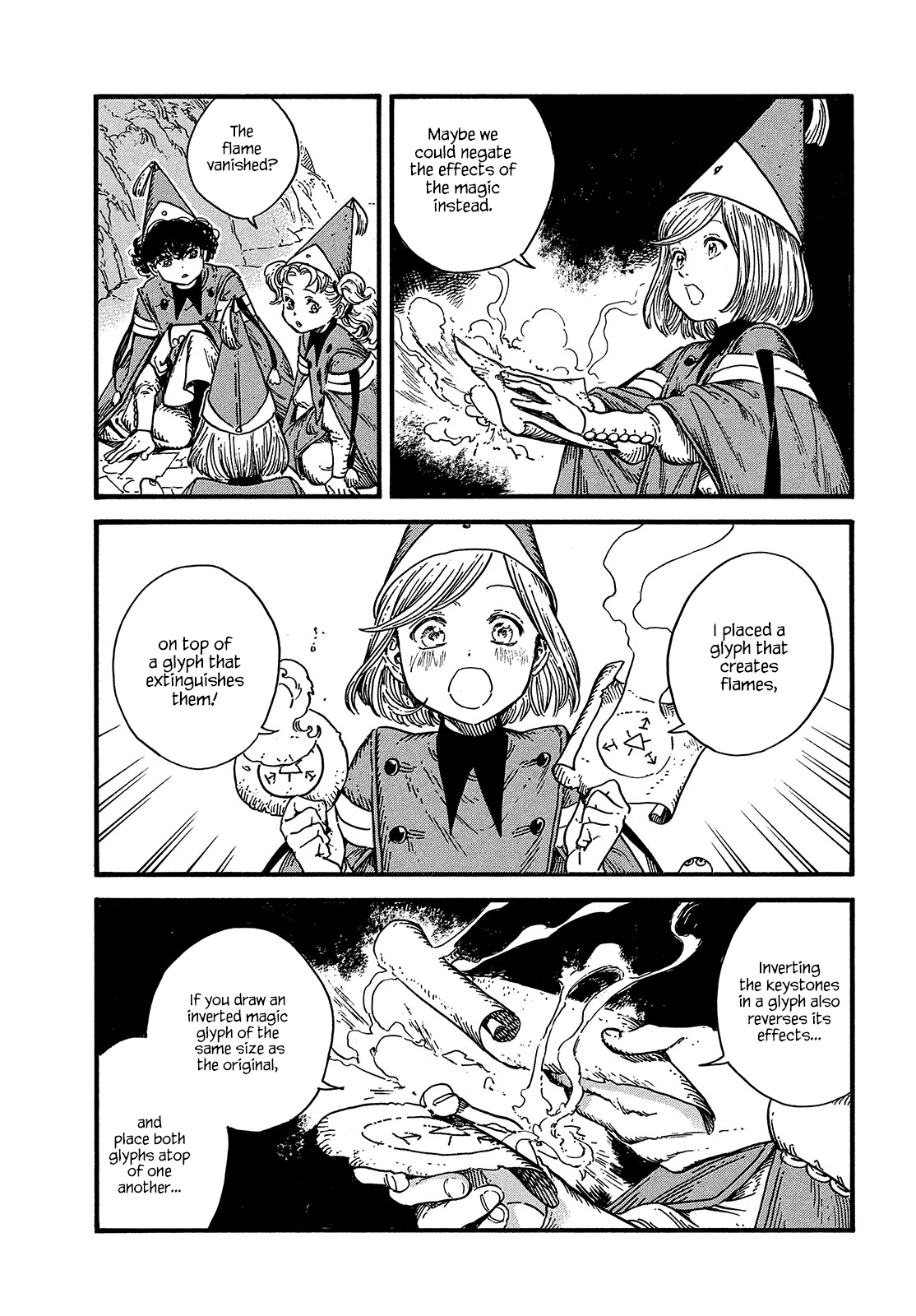 Tongari Booshi no Atorie chapter 28 page 12