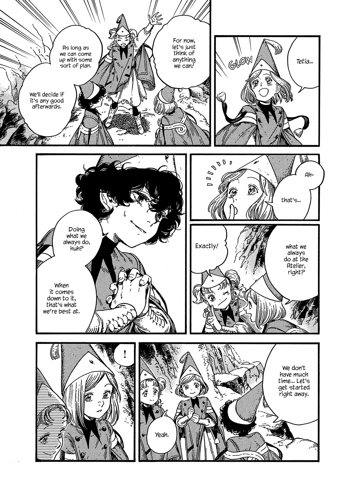 Tongari Booshi no Atorie chapter 28 page 8