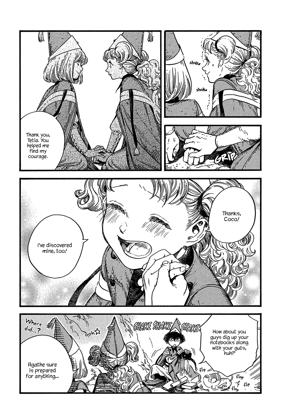 Tongari Booshi no Atorie chapter 28 page 9