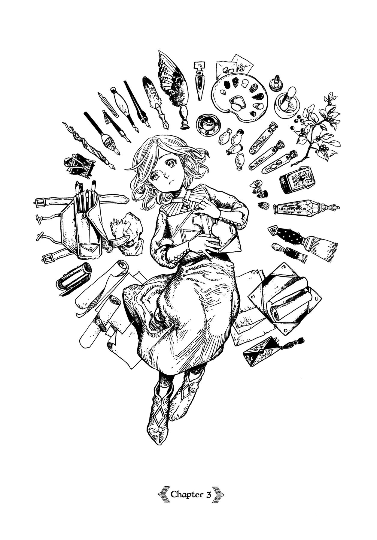 Tongari Booshi no Atorie chapter 3 page 1