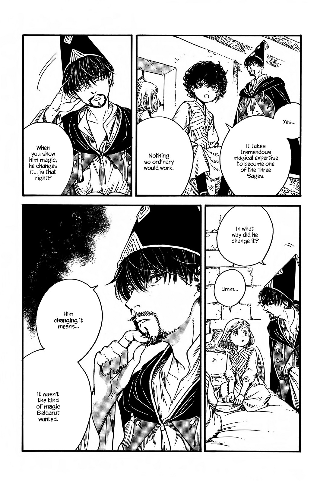 Tongari Booshi no Atorie chapter 33 page 16