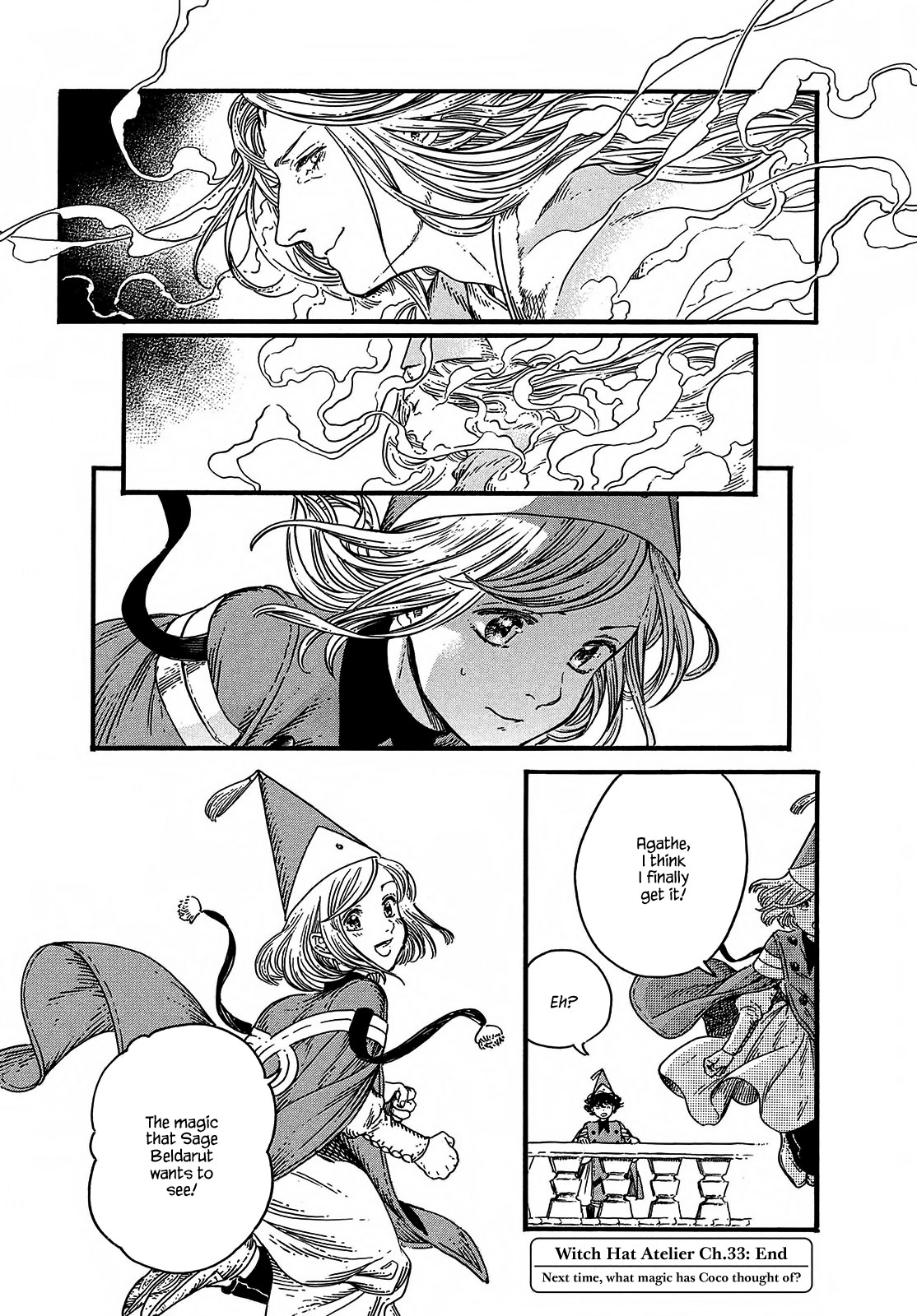 Tongari Booshi no Atorie chapter 33 page 32