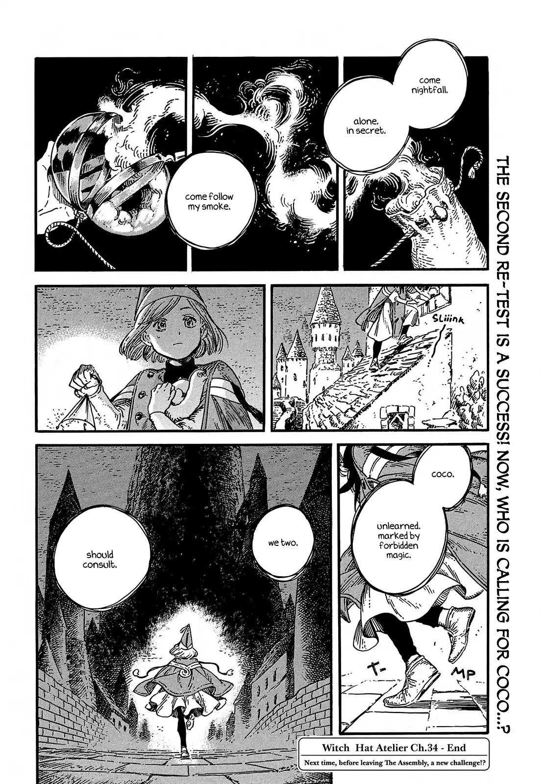 Tongari Booshi no Atorie chapter 34 page 32