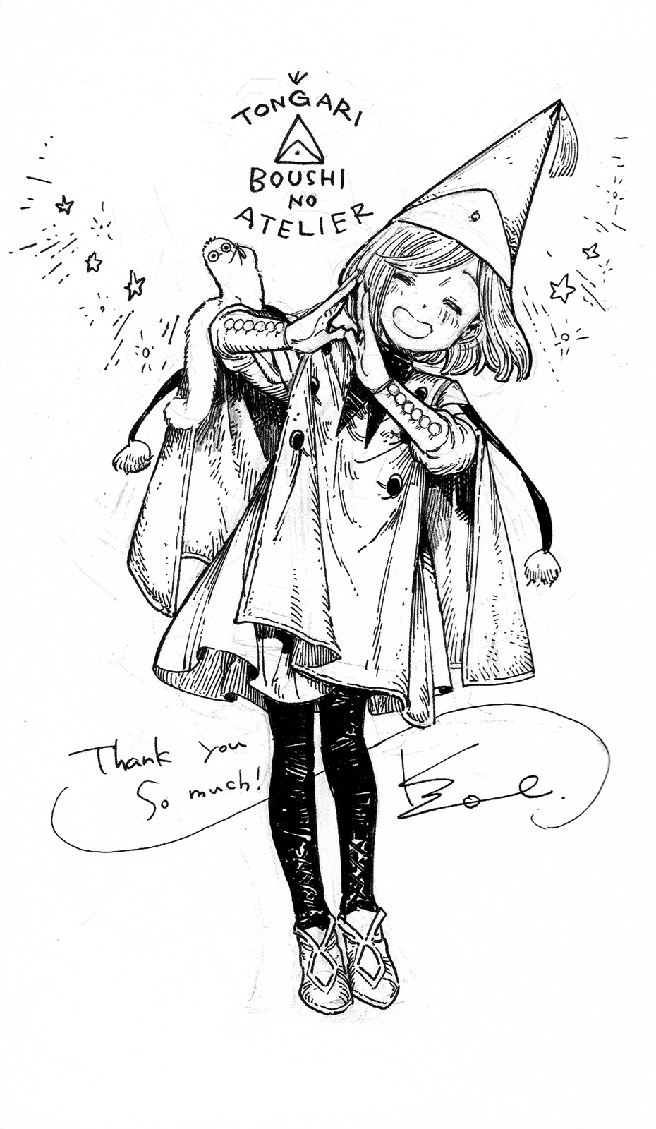 Tongari Booshi no Atorie chapter 35.6 page 13