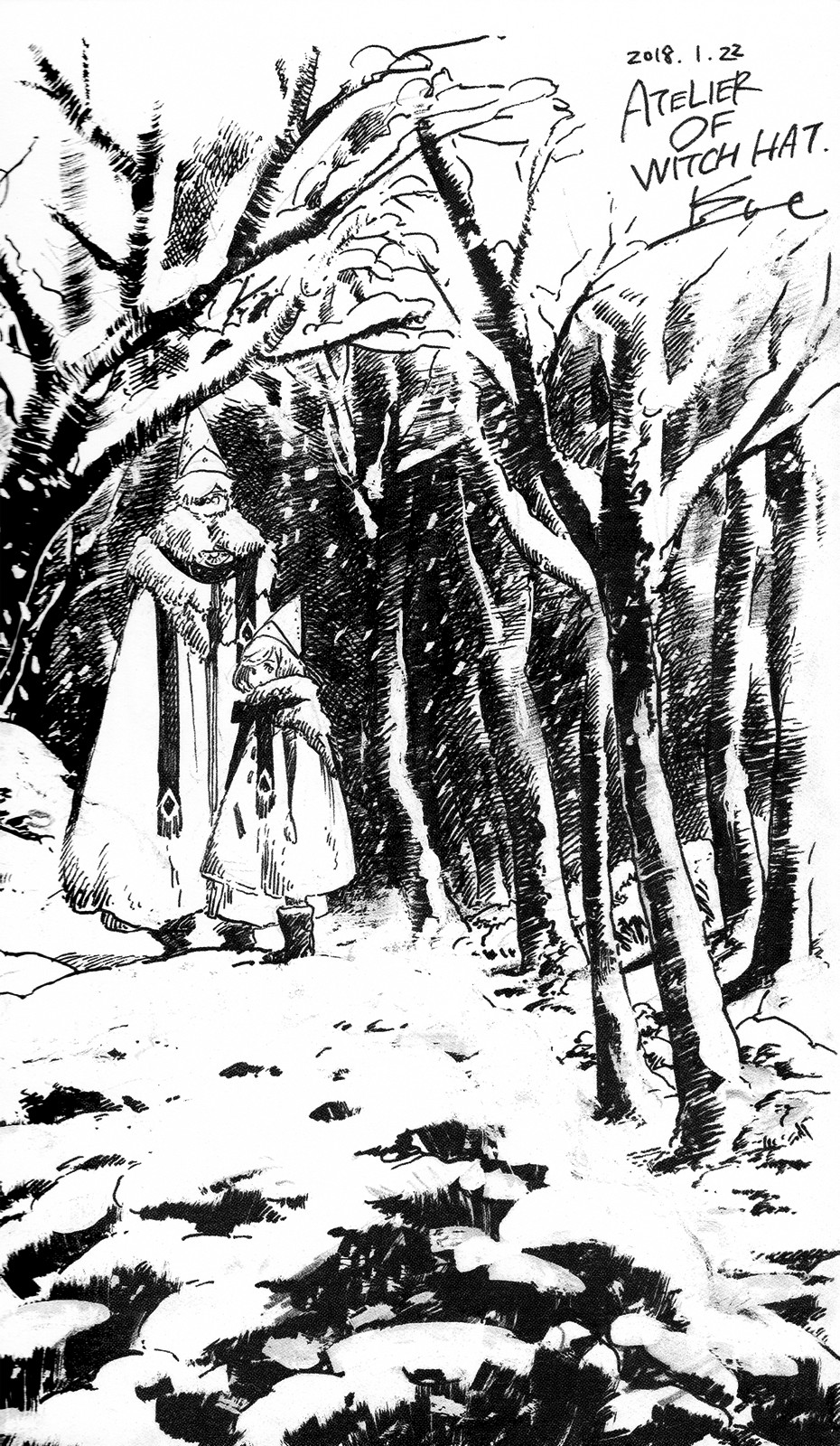 Tongari Booshi no Atorie chapter 35.6 page 46