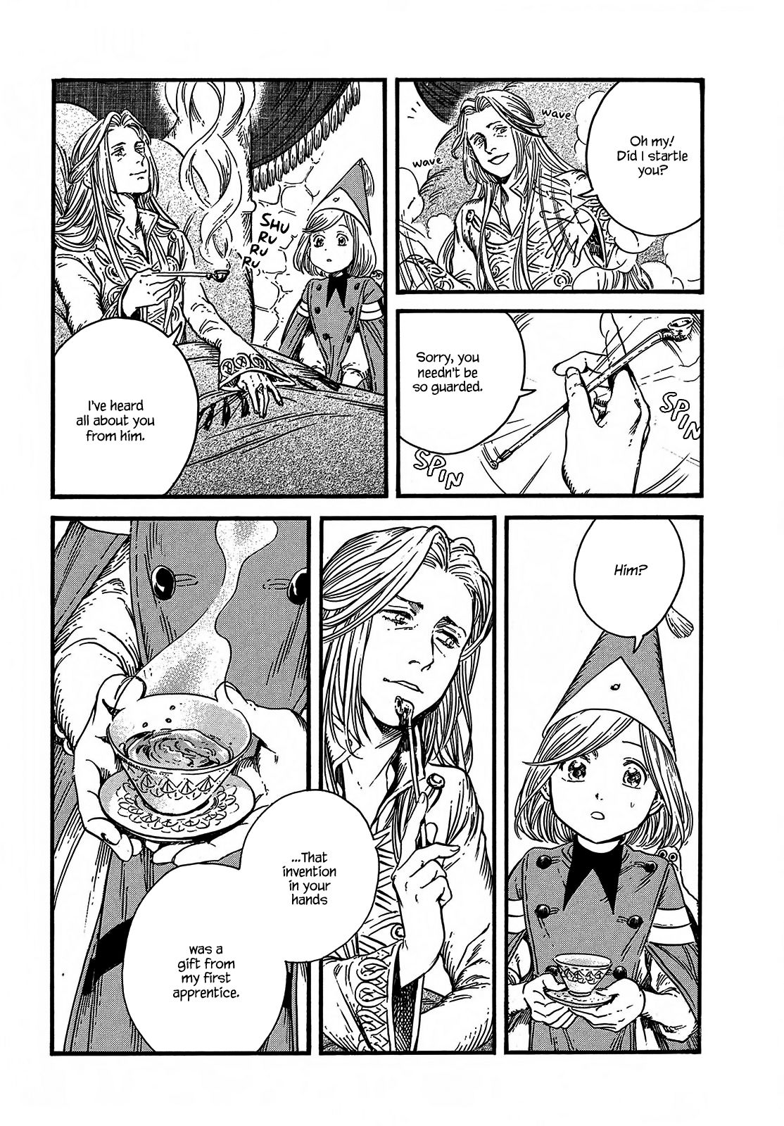 Tongari Booshi no Atorie chapter 35 page 12