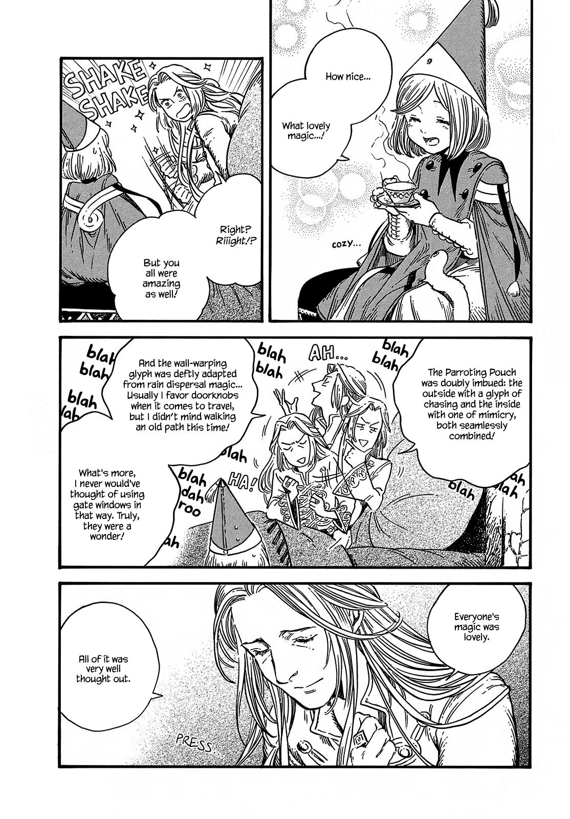 Tongari Booshi no Atorie chapter 35 page 7