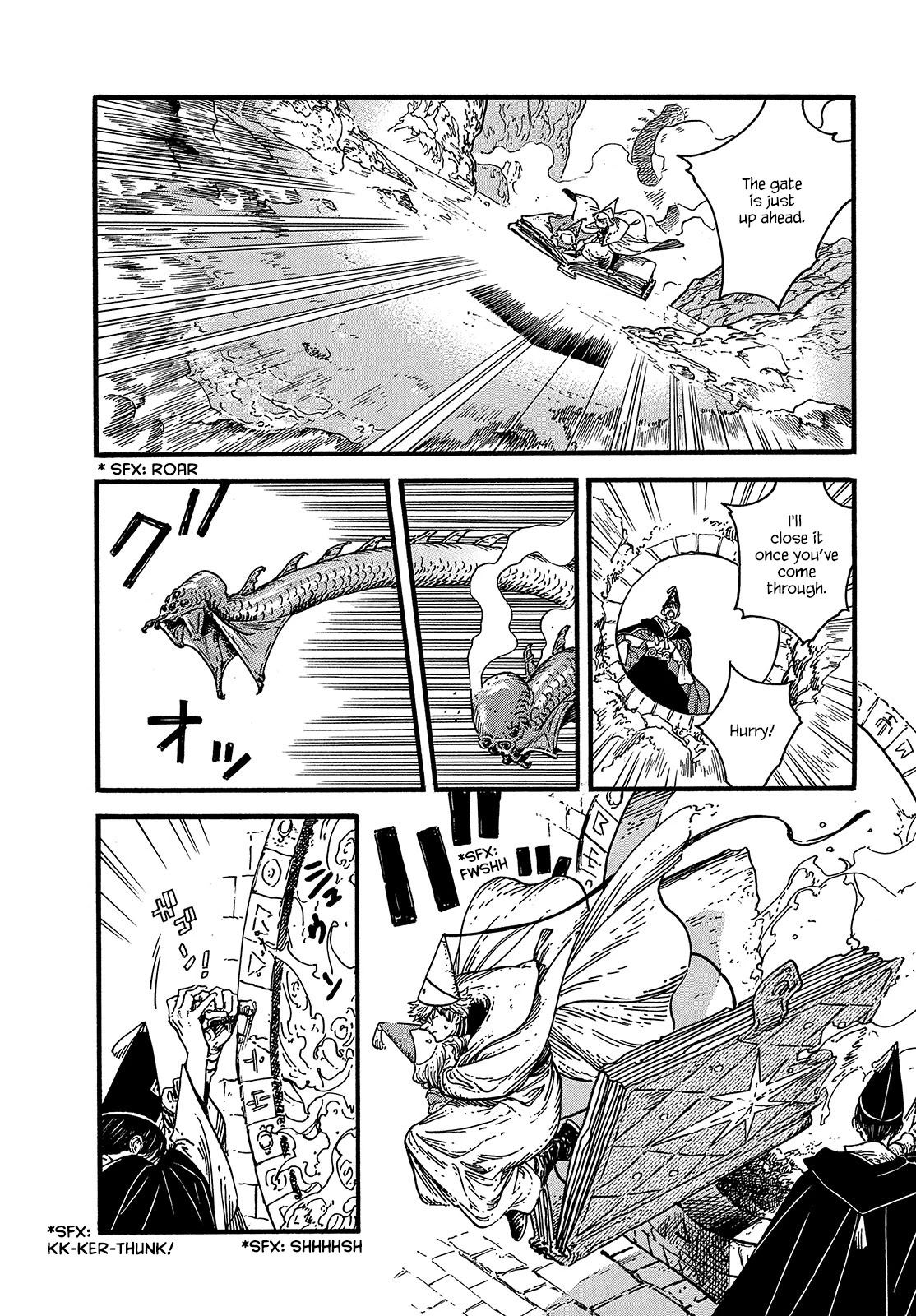 Tongari Booshi no Atorie chapter 38 page 14