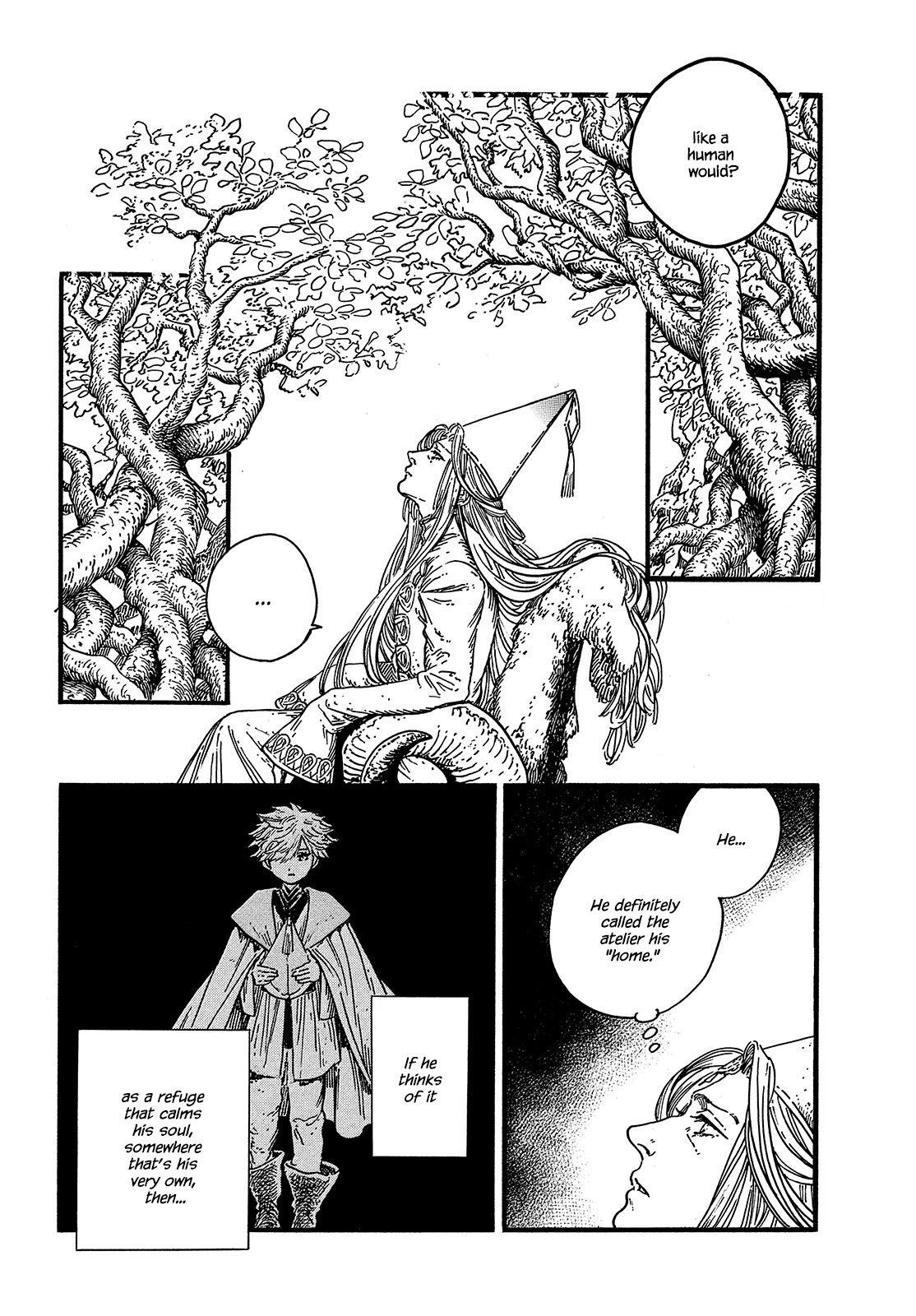 Tongari Booshi no Atorie chapter 38 page 28