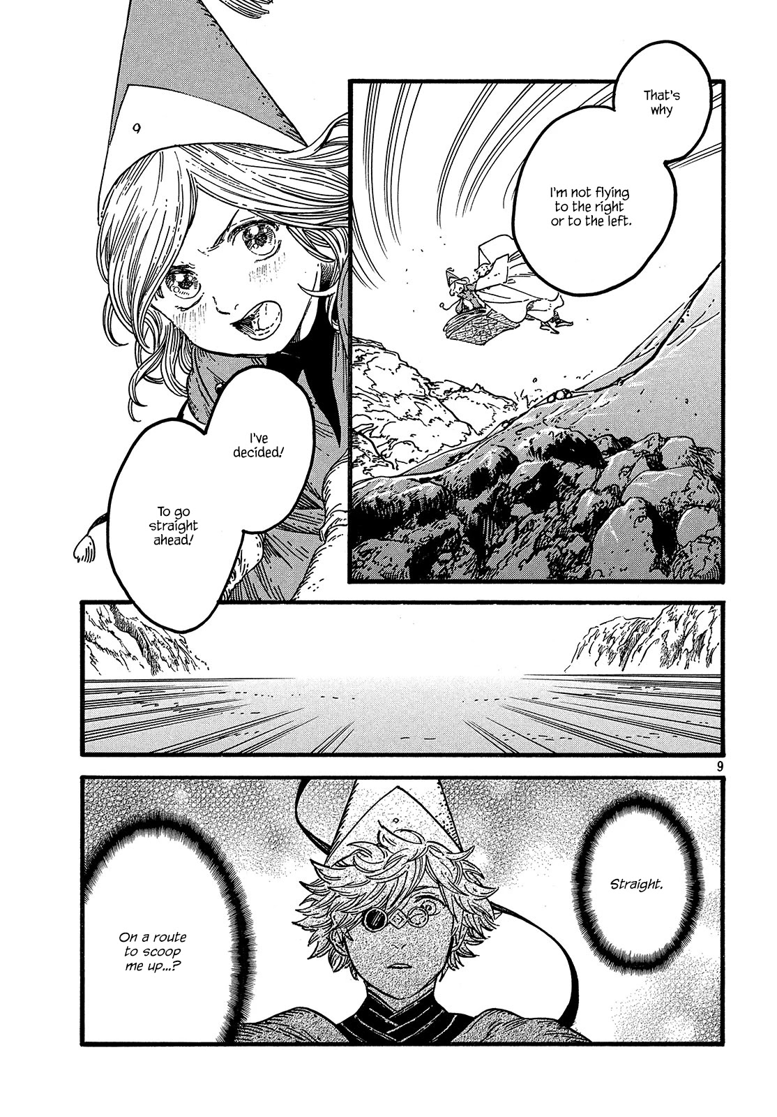 Tongari Booshi no Atorie chapter 38 page 8