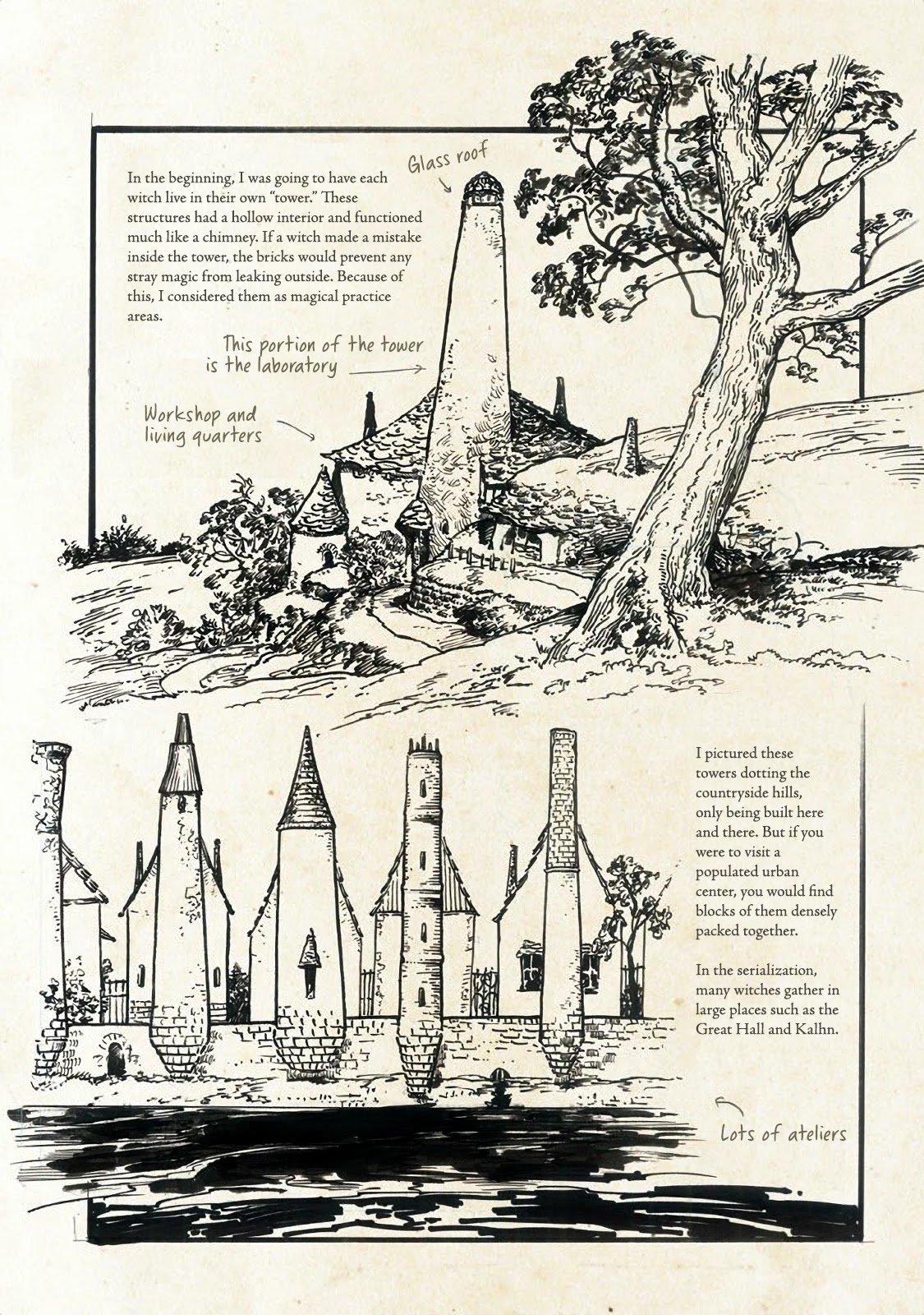 Tongari Booshi no Atorie chapter 40.6 page 22