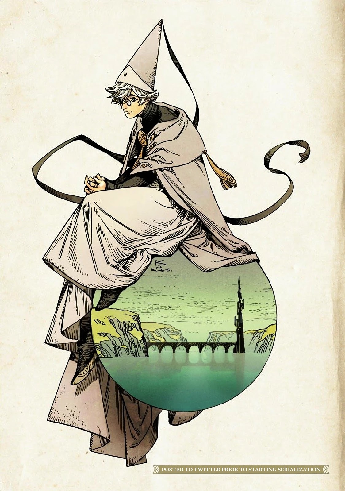 Tongari Booshi no Atorie chapter 40.6 page 4