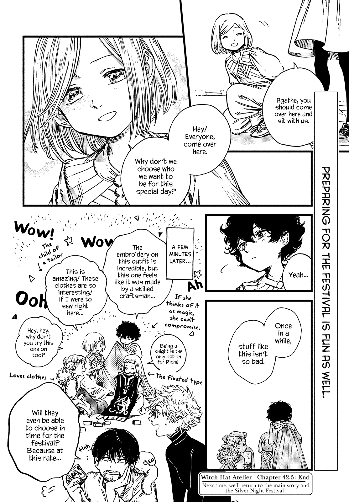 Tongari Booshi no Atorie chapter 42.5 page 8