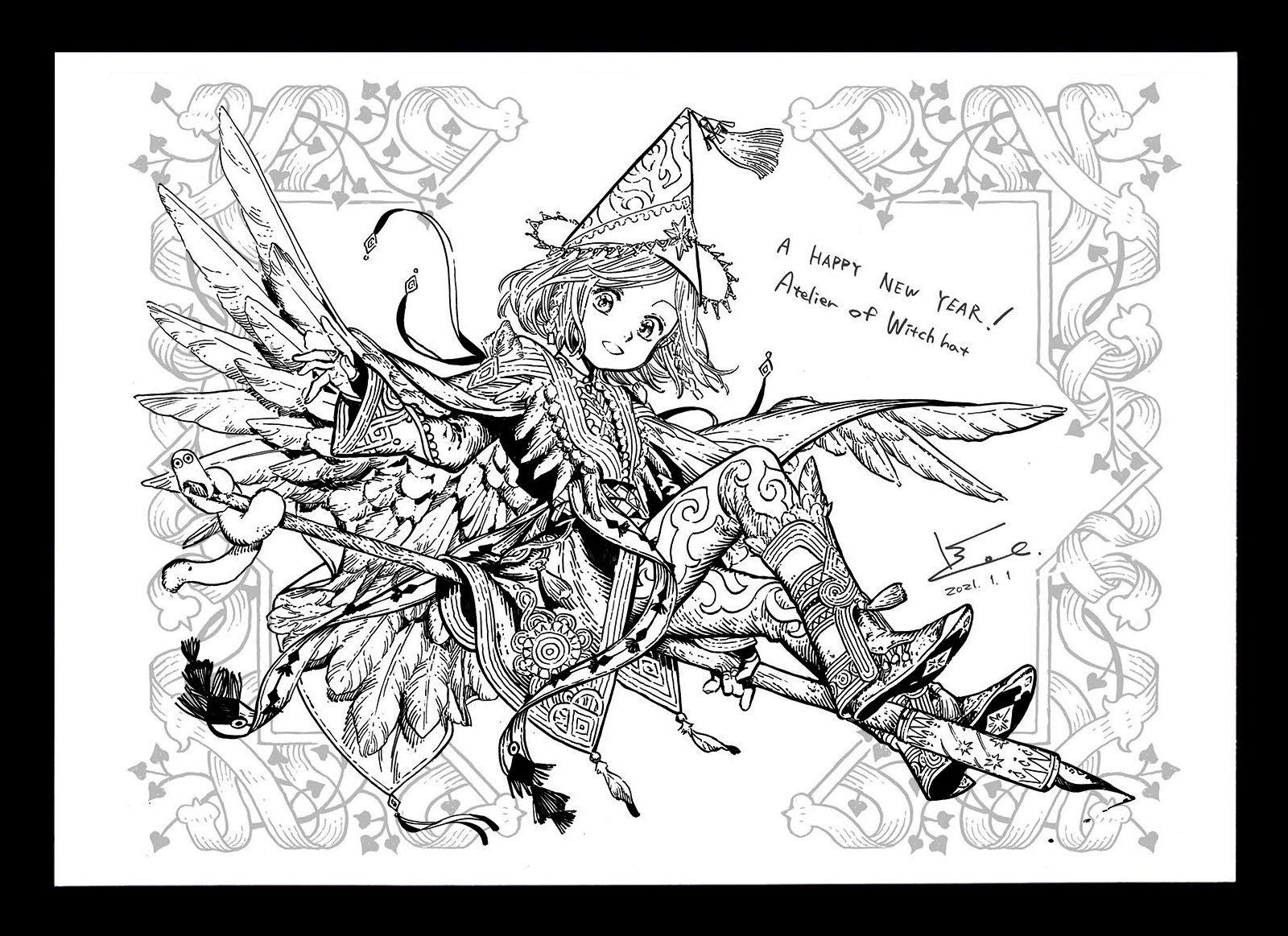 Tongari Booshi no Atorie chapter 42.9 page 16