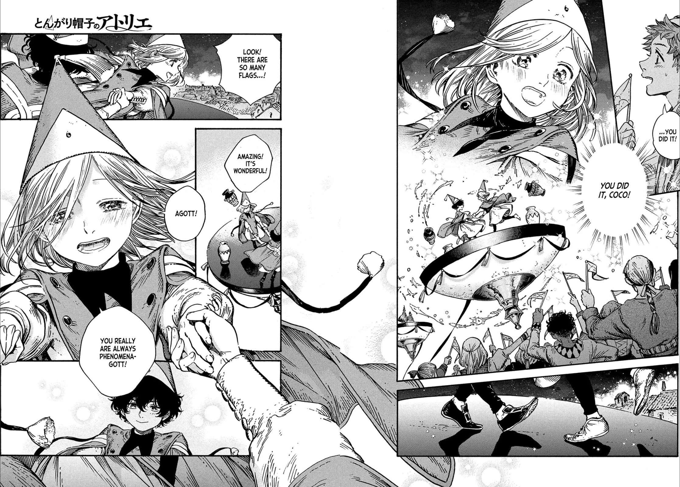 Tongari Booshi no Atorie chapter 62 page 13