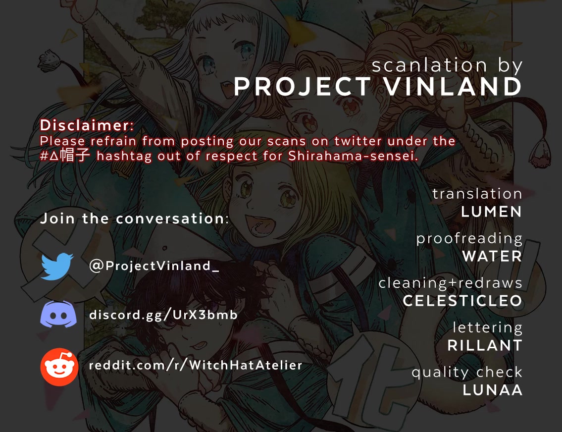 Tongari Booshi no Atorie chapter 66 page 1