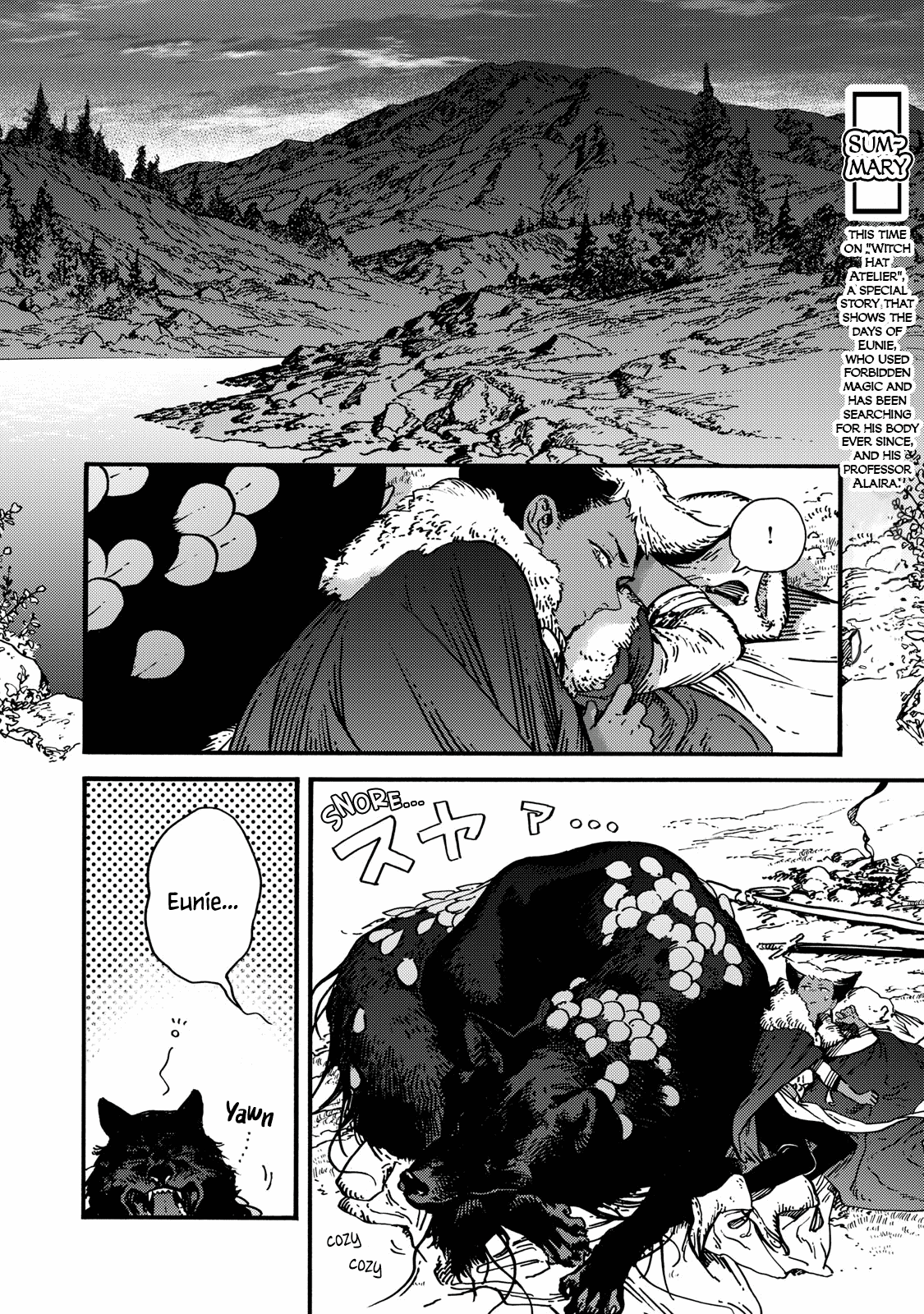 Tongari Booshi no Atorie chapter 67.5 page 3