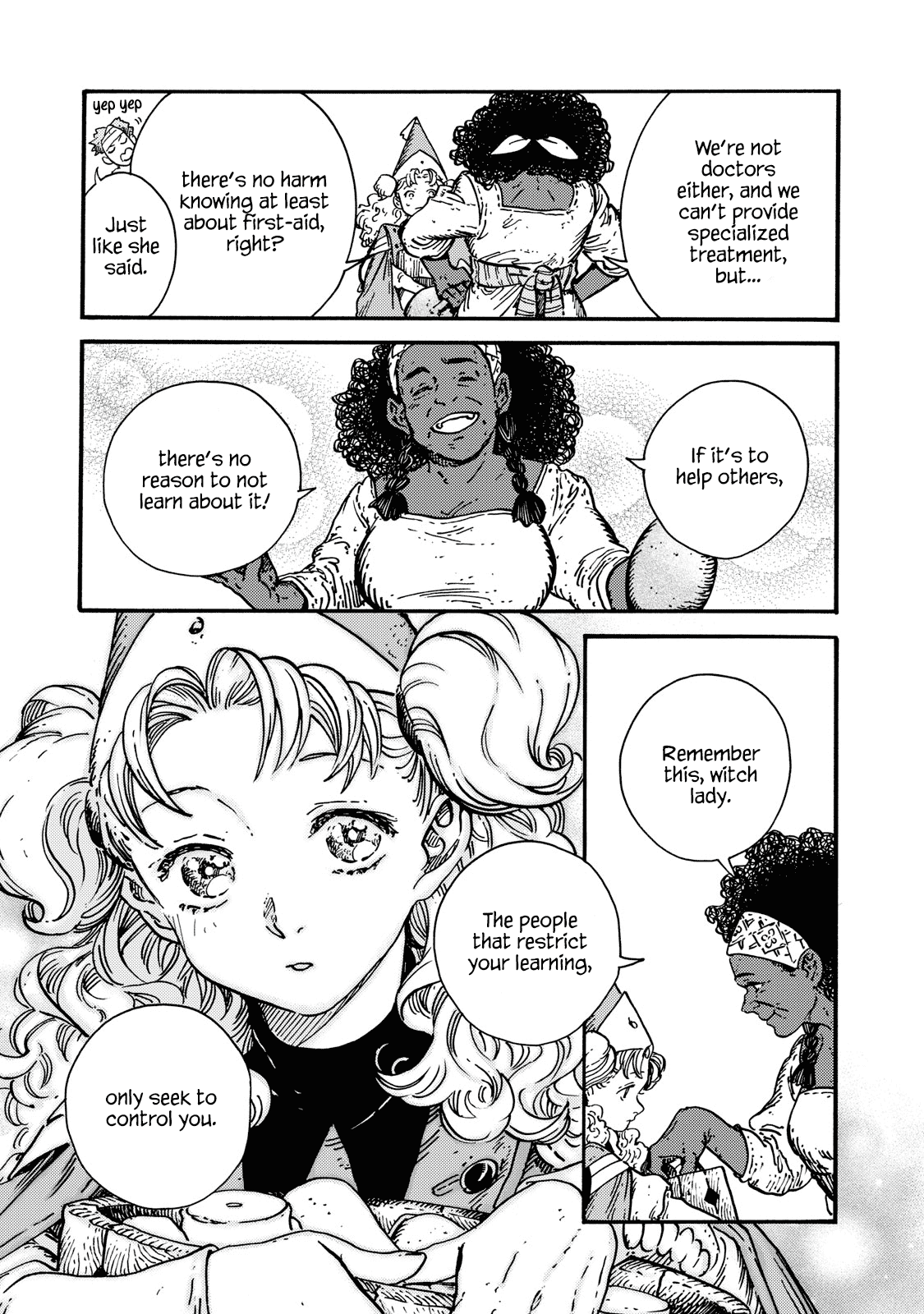 Tongari Booshi no Atorie chapter 67 page 10