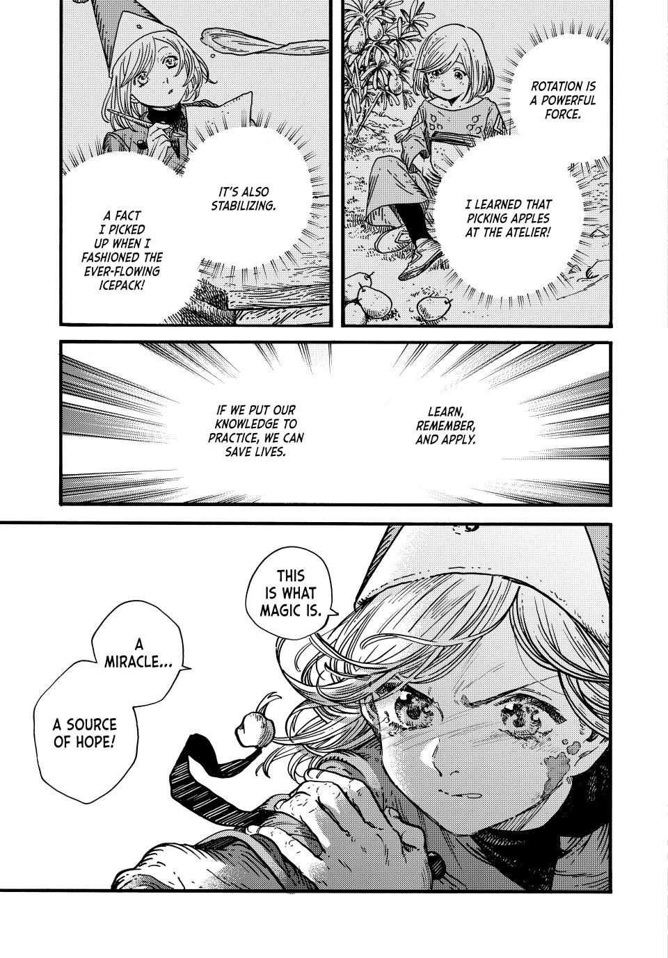 Tongari Booshi no Atorie chapter 82 page 22