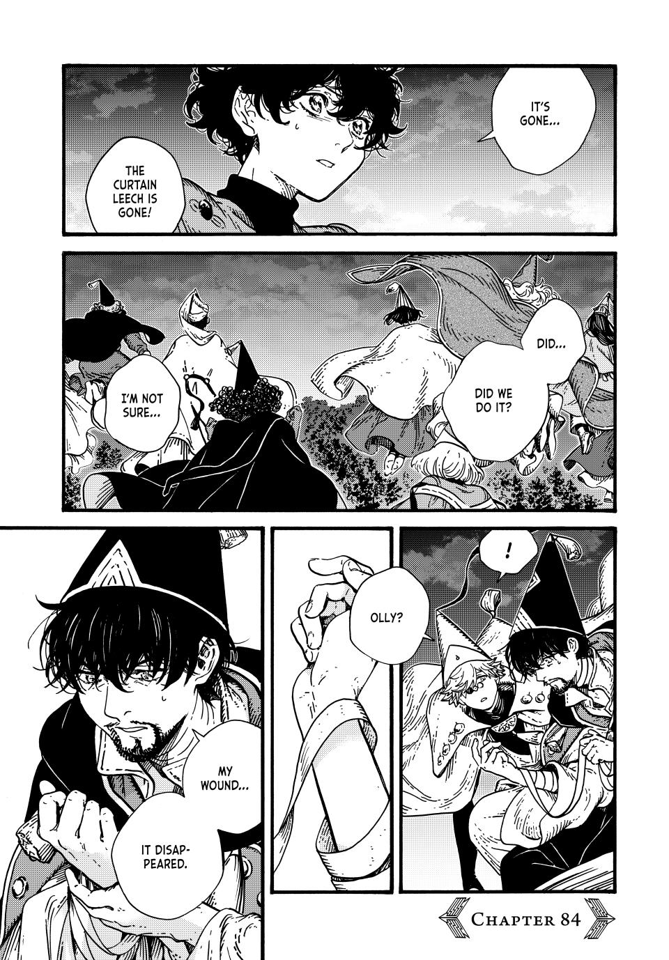 Tongari Booshi no Atorie chapter 84 page 1