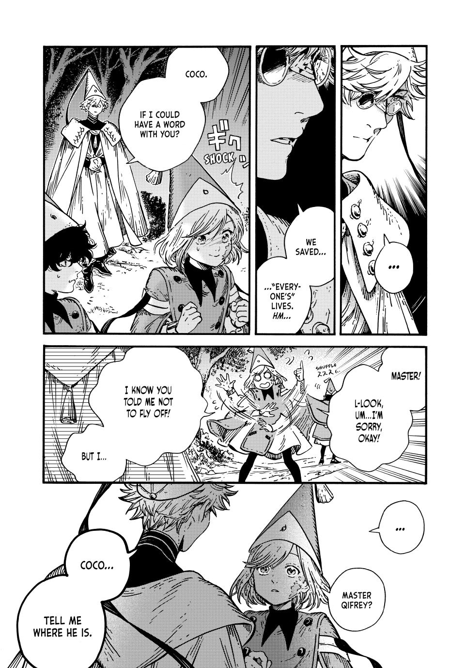 Tongari Booshi no Atorie chapter 84 page 9