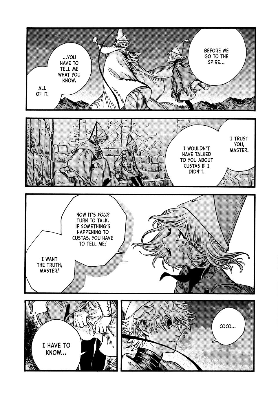 Tongari Booshi no Atorie chapter 85 page 7