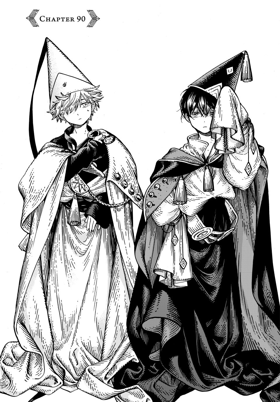 Tongari Booshi no Atorie chapter 90 page 1