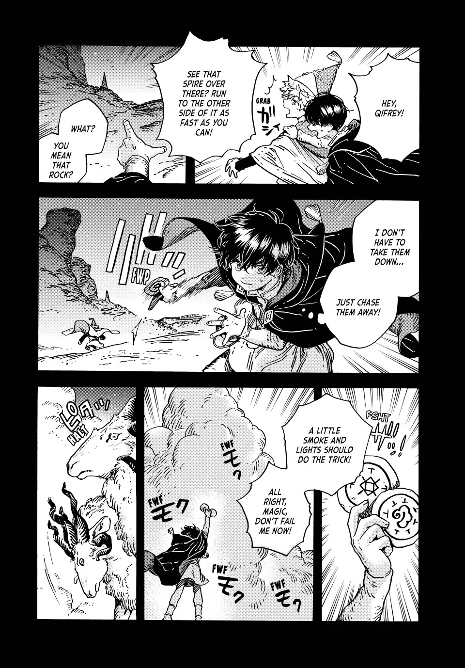 Tongari Booshi no Atorie chapter 91 page 4