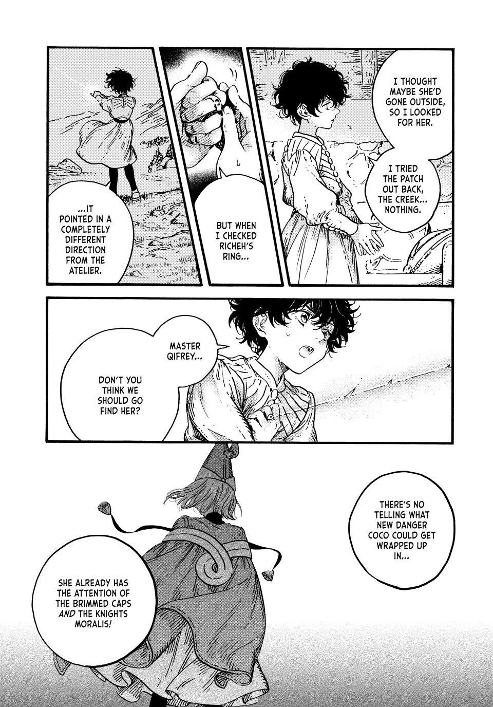 Tongari Booshi no Atorie chapter 94 page 3
