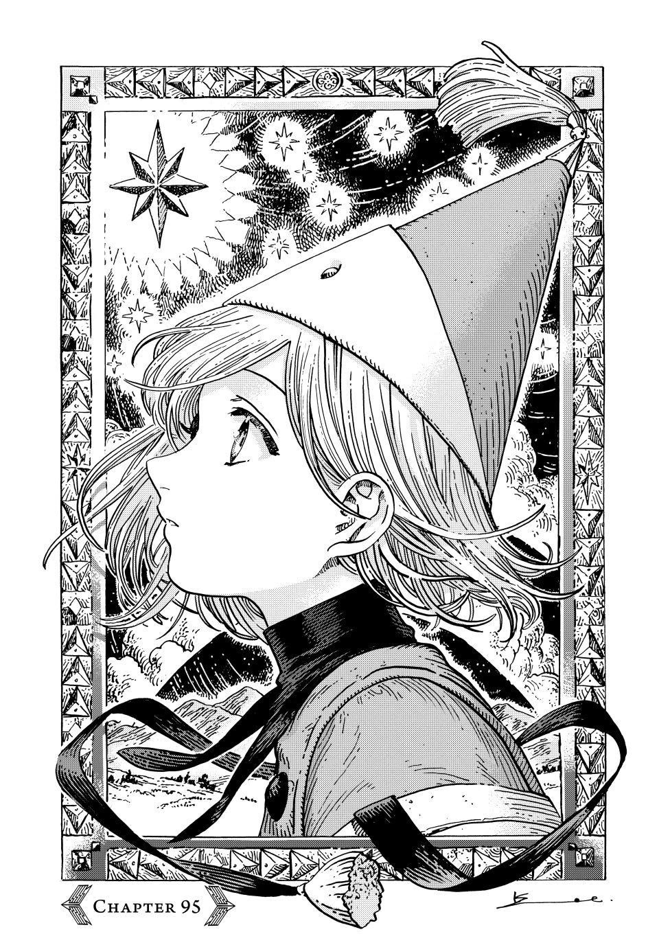 Tongari Booshi no Atorie chapter 95 page 1