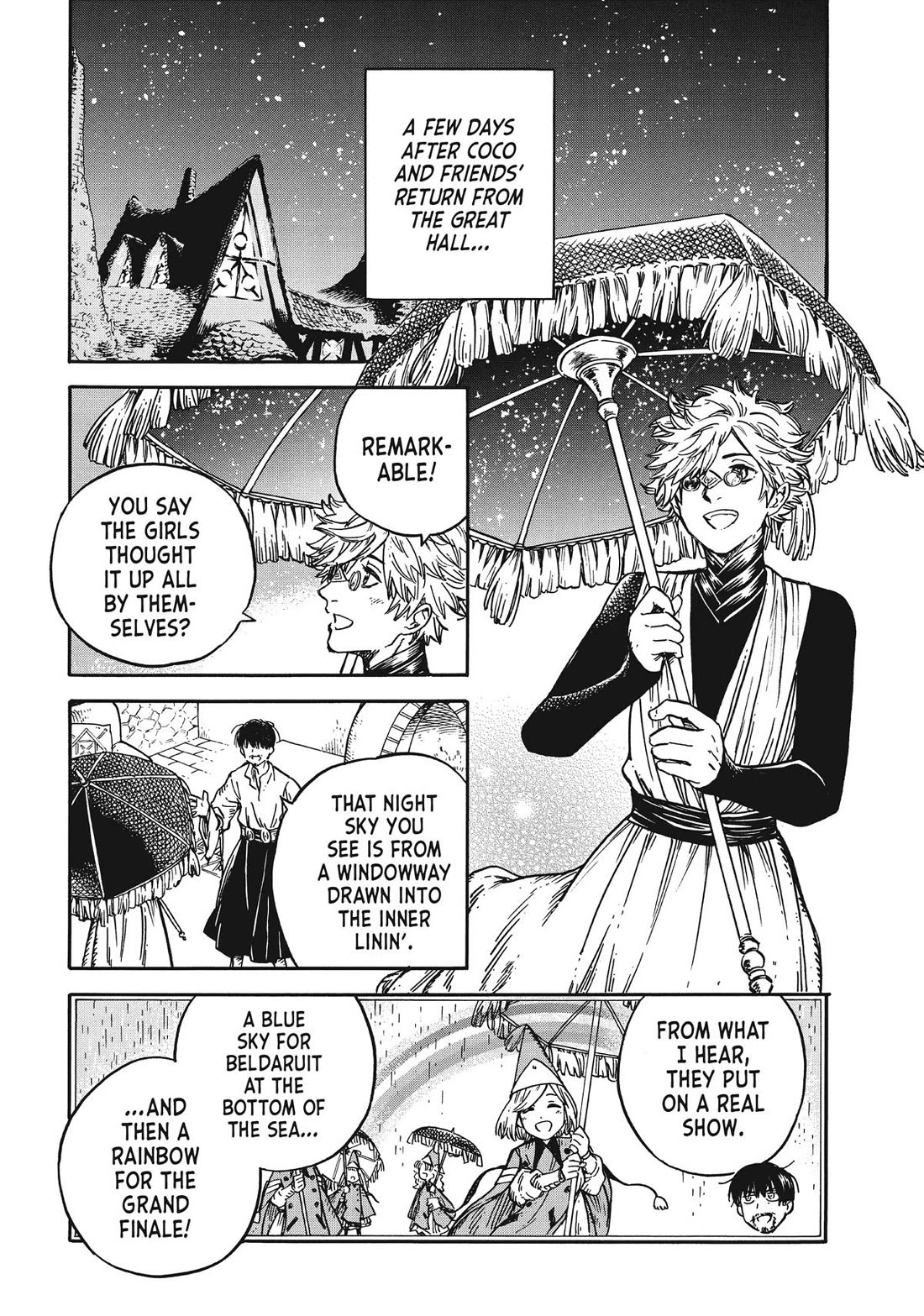 Tongari Boushi no Kitchen chapter 34 page 1