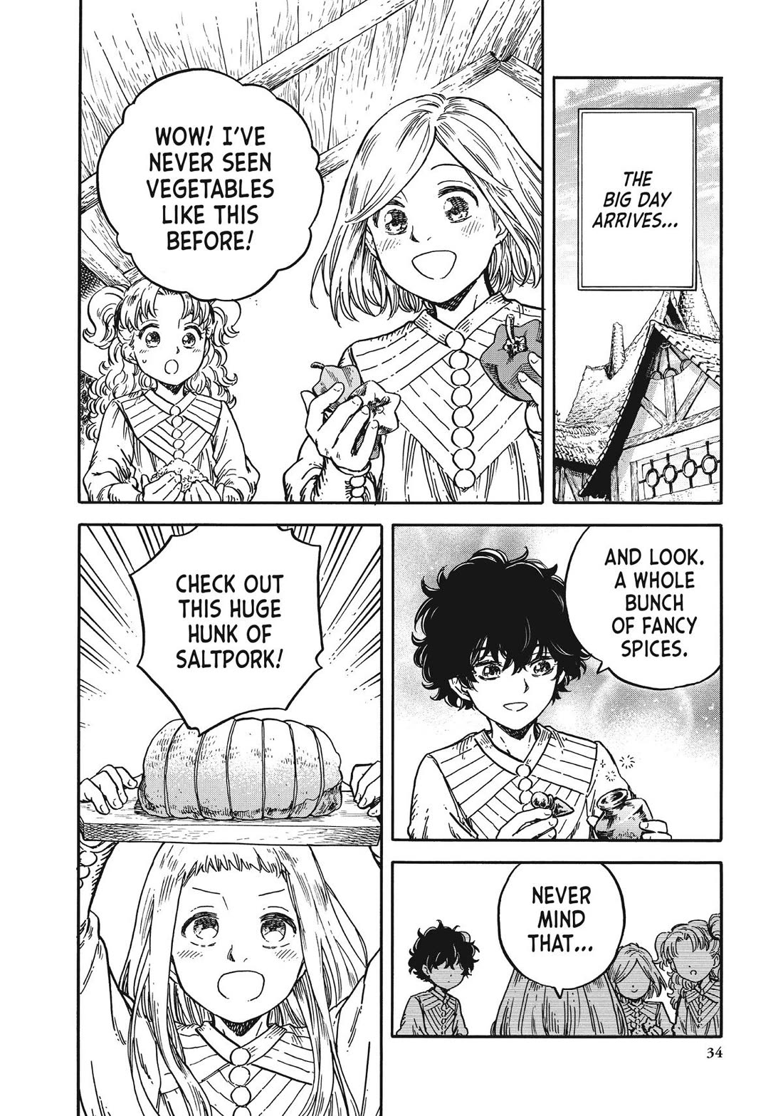 Tongari Boushi no Kitchen chapter 34 page 4