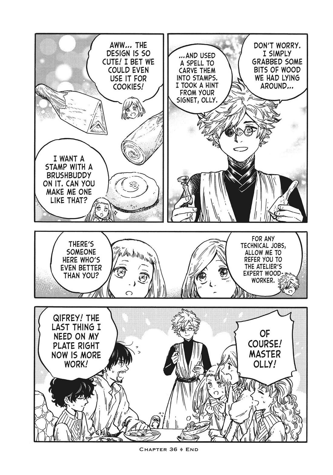 Tongari Boushi no Kitchen chapter 36 page 12