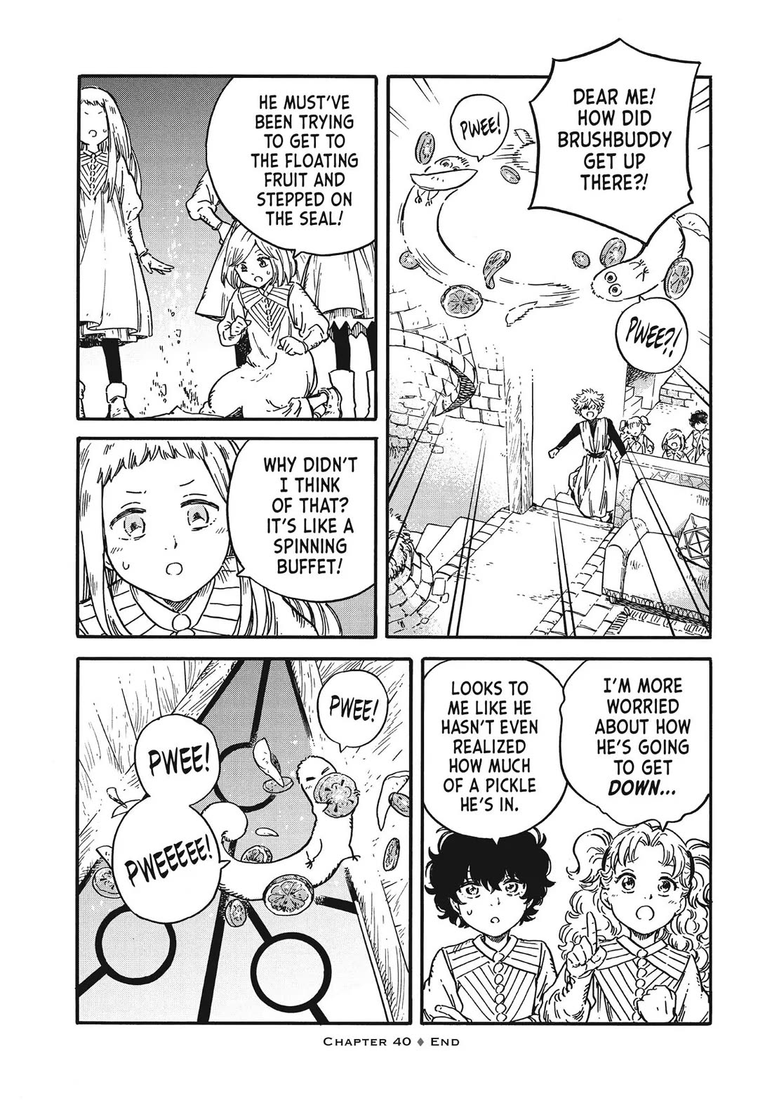 Tongari Boushi no Kitchen chapter 40 page 12