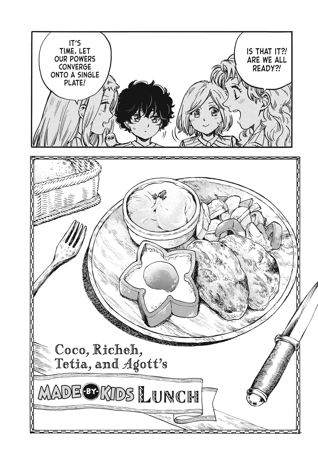 Tongari Boushi no Kitchen chapter 46 page 14