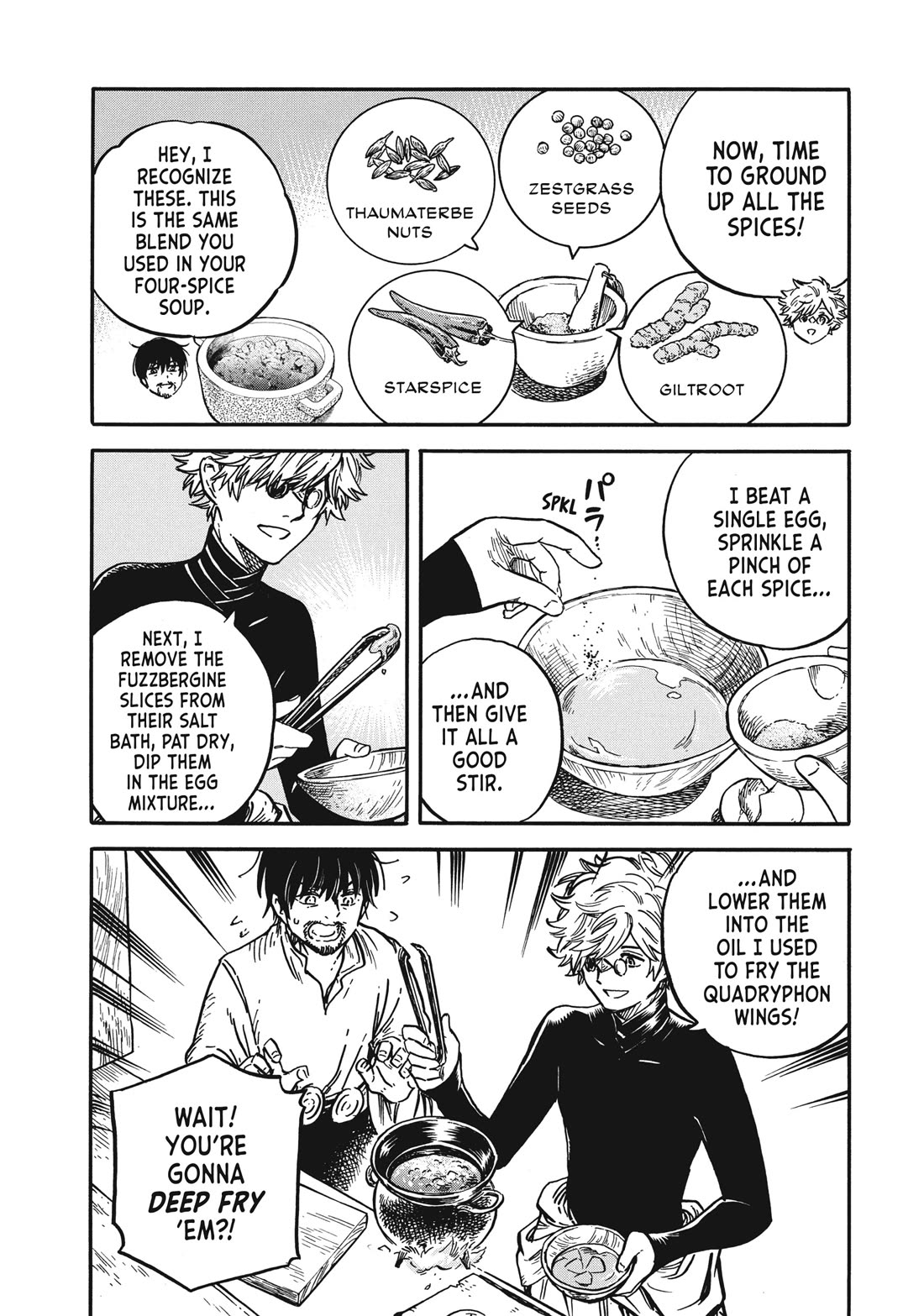 Tongari Boushi no Kitchen chapter 49 page 6