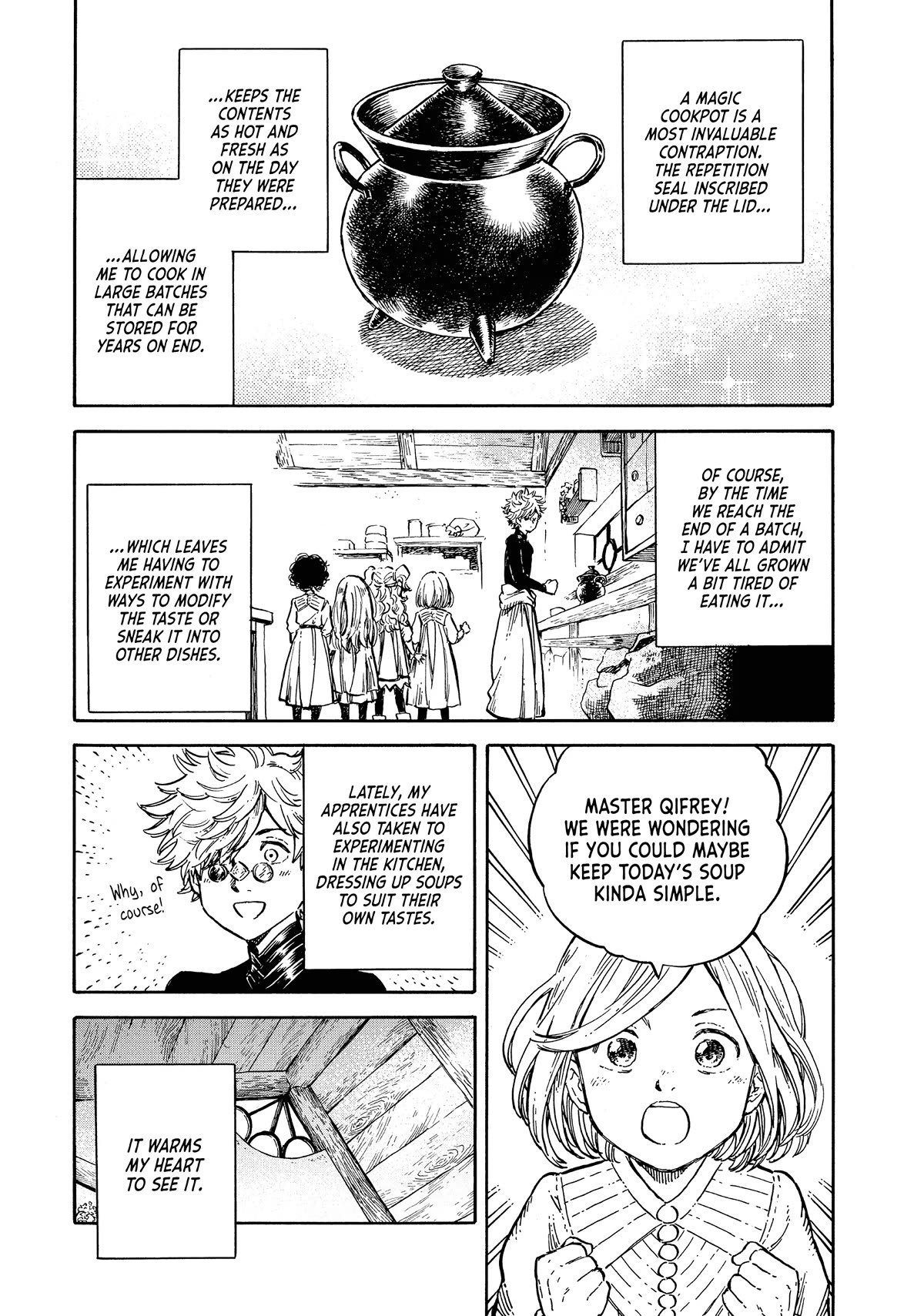 Tongari Boushi no Kitchen chapter 7 page 1