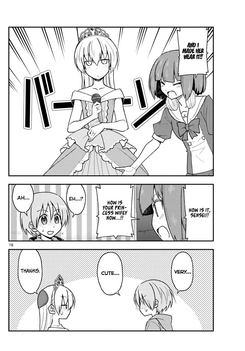 Tonikaku Cawaii chapter 140 page 16