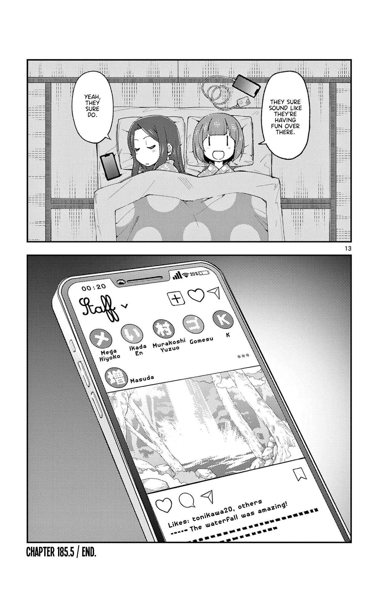 Tonikaku Cawaii chapter 187.5 page 16