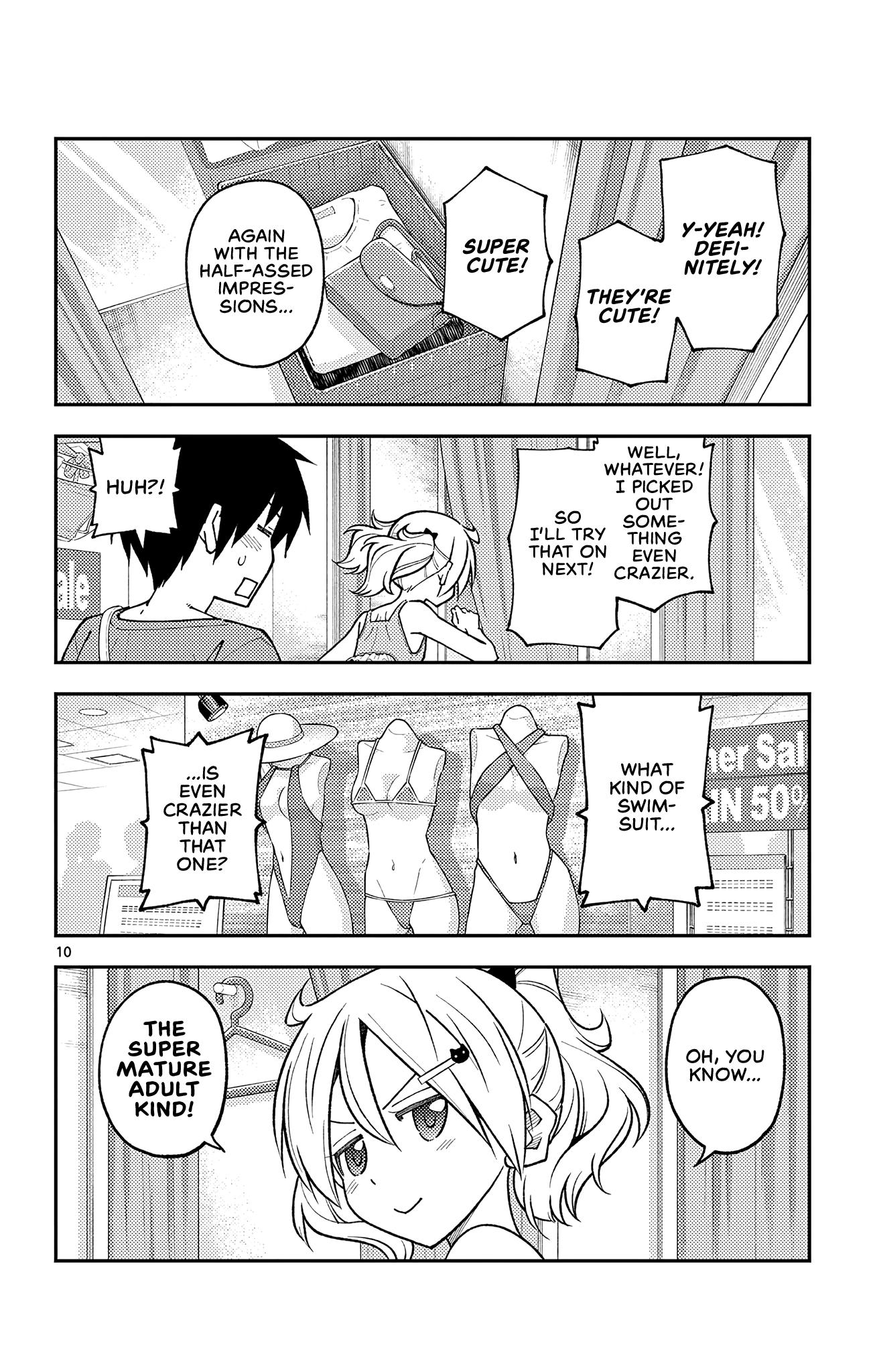 Tonikaku Cawaii chapter 218.5 page 10