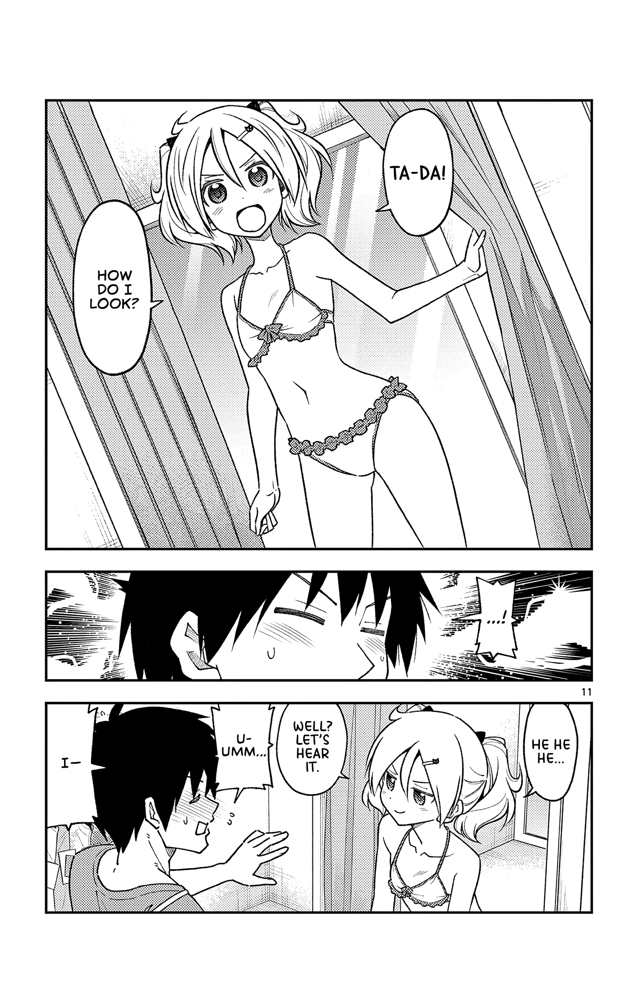 Tonikaku Cawaii chapter 218.5 page 11