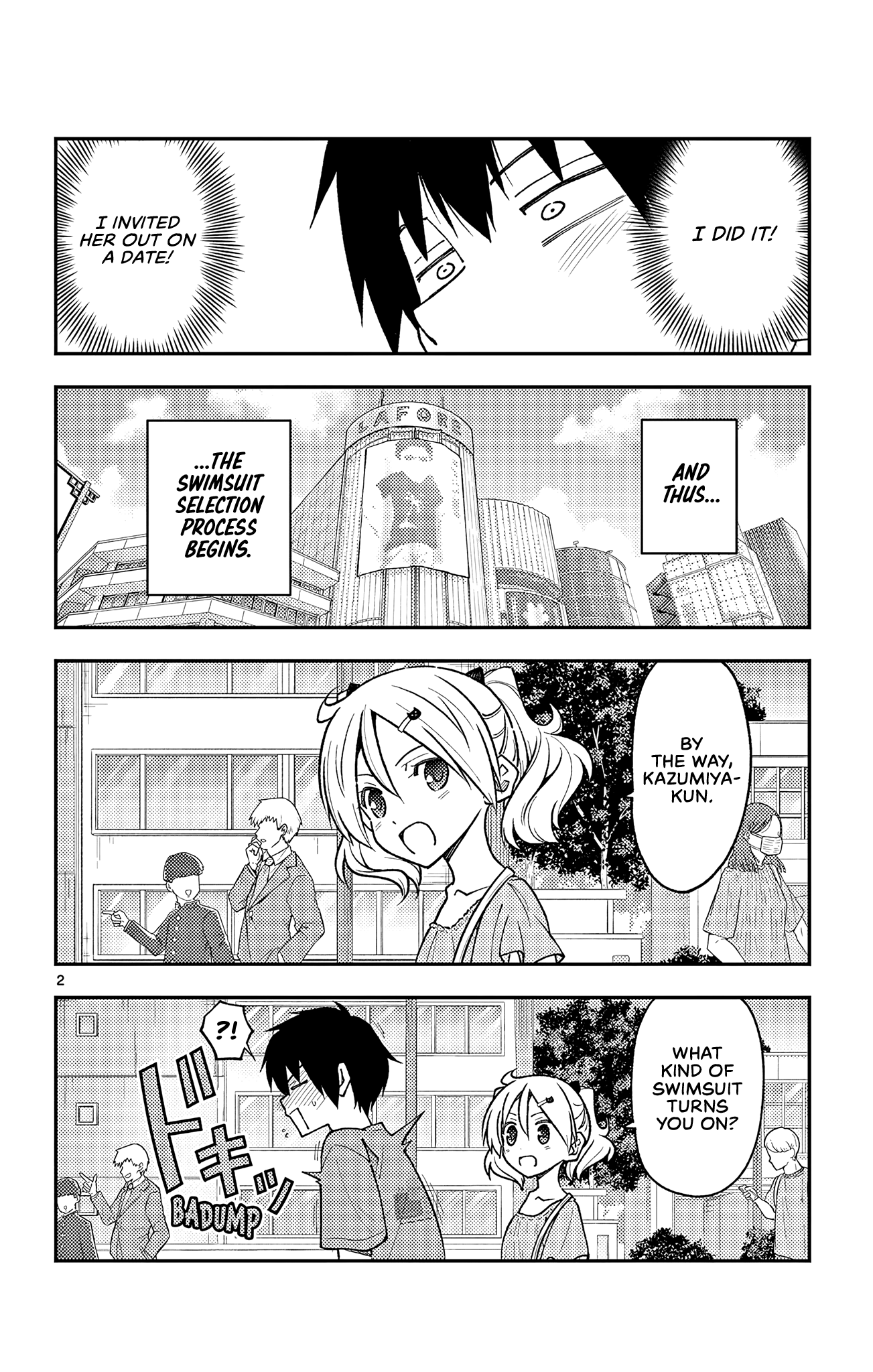 Tonikaku Cawaii chapter 218.5 page 2