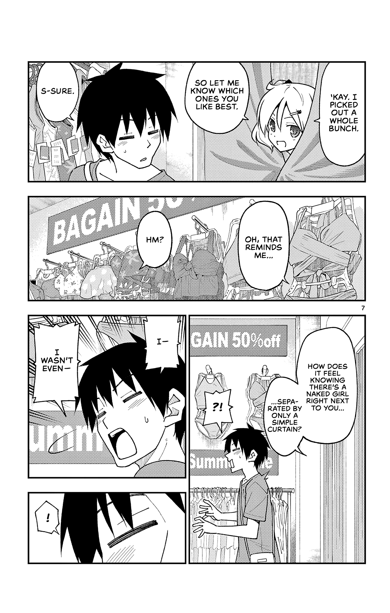 Tonikaku Cawaii chapter 218.5 page 7