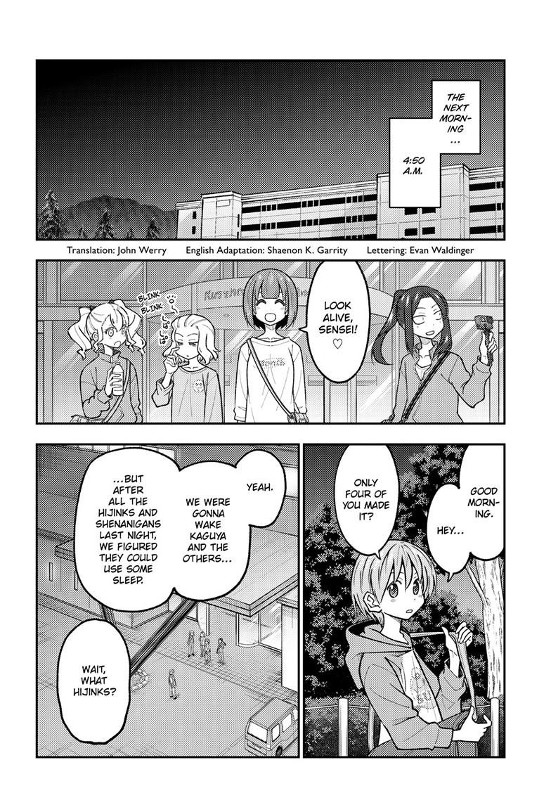 Tonikaku Cawaii chapter 306 page 2