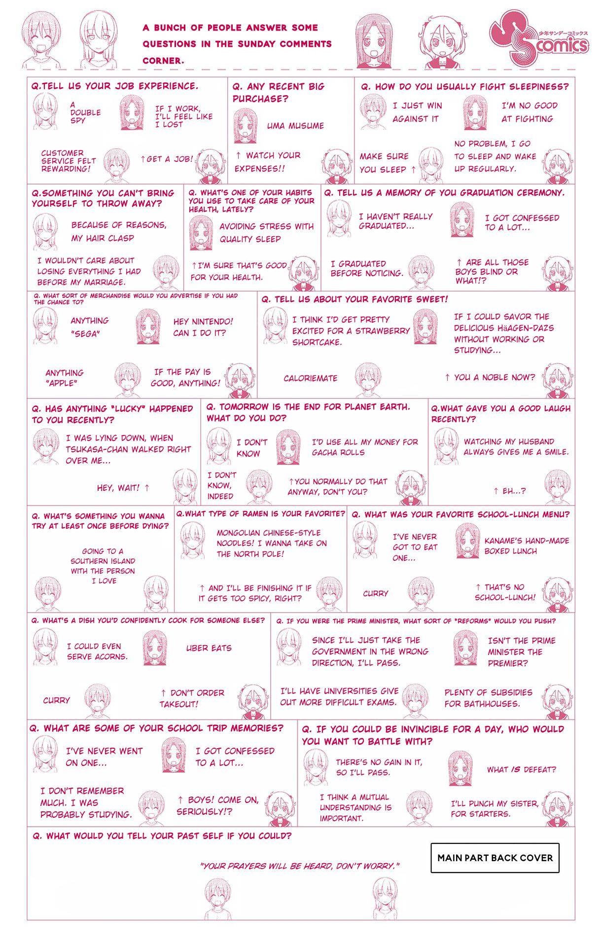 Tonikaku Kawaii chapter 147.5 page 18