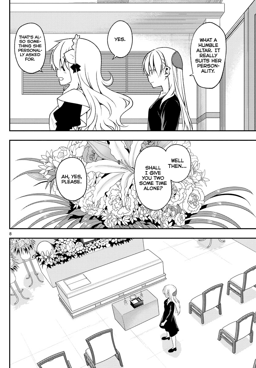 Tonikaku Kawaii chapter 158.1 page 8