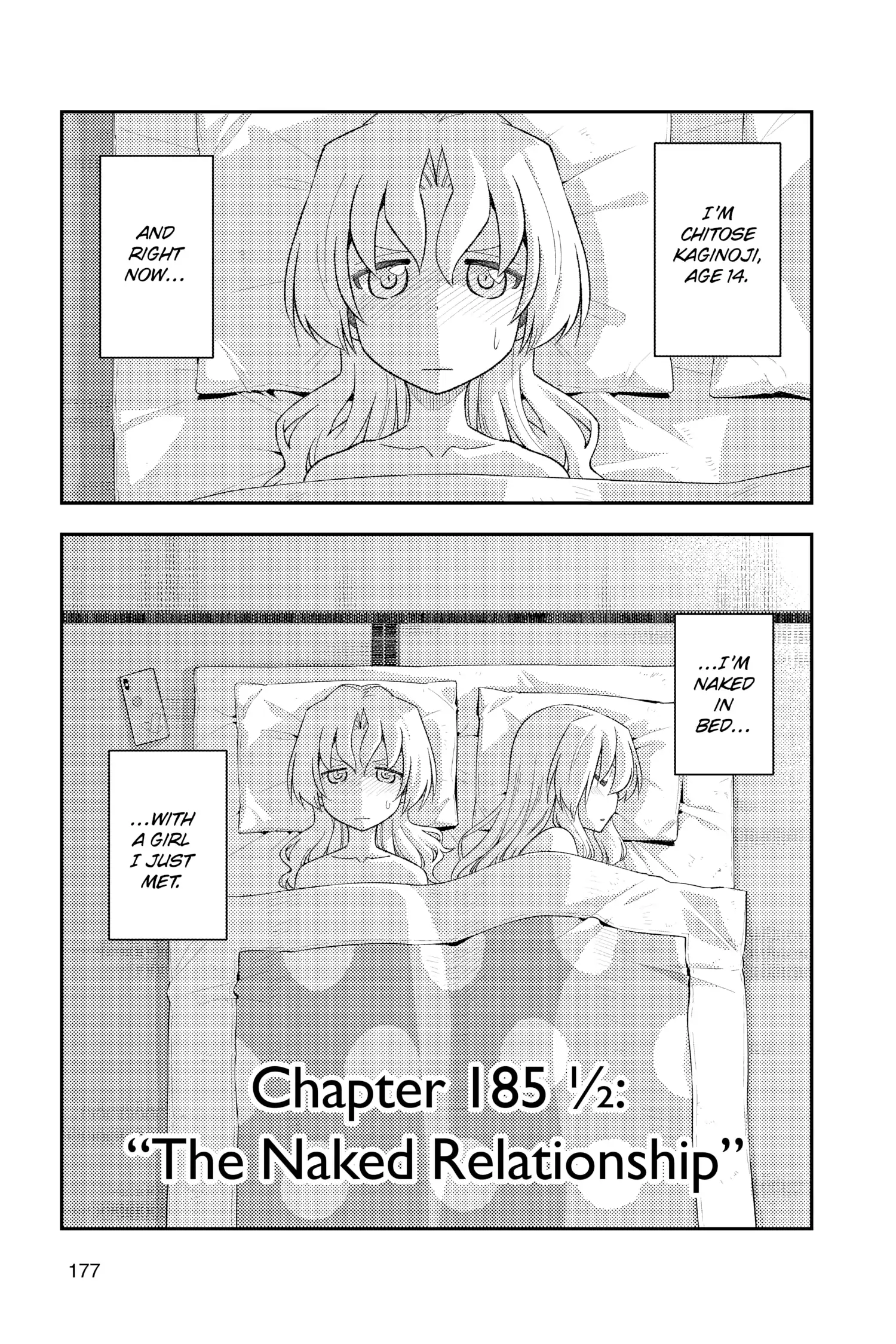 Tonikaku Kawaii chapter 187.5 page 1