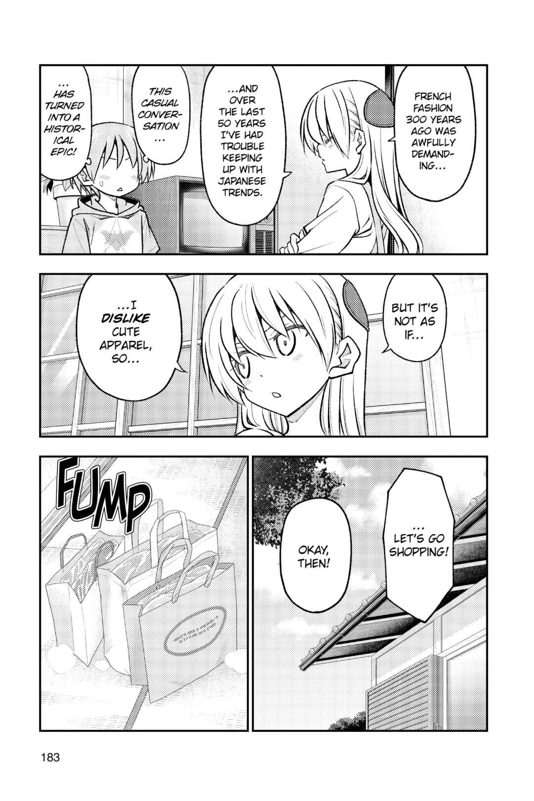 Tonikaku Kawaii chapter 239.5 page 3