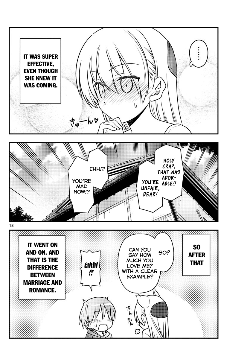 Tonikaku Kawaii chapter 84 page 18